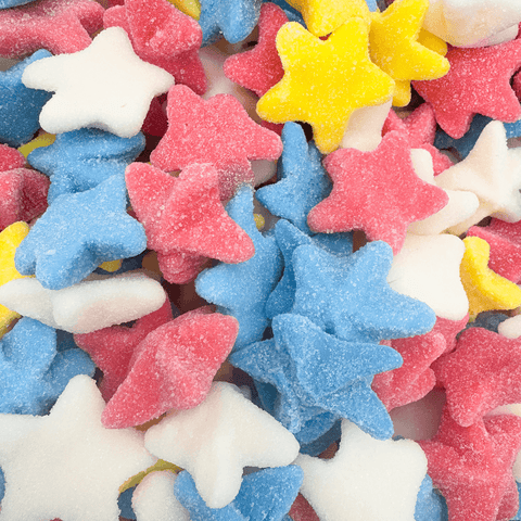 Estrelas do Mar Multicolor Açúcar - GomaGoma