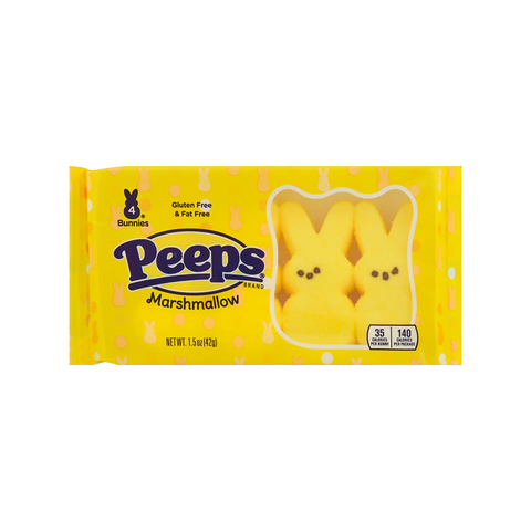 Peeps Yellow Marshmallow Bunnies - GomaGoma