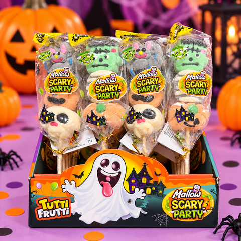 Espetada 4 Marshmallows Halloween (1 Unid. Sortido)