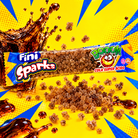 Fini Sparks Booom Coca Cola Ácido
