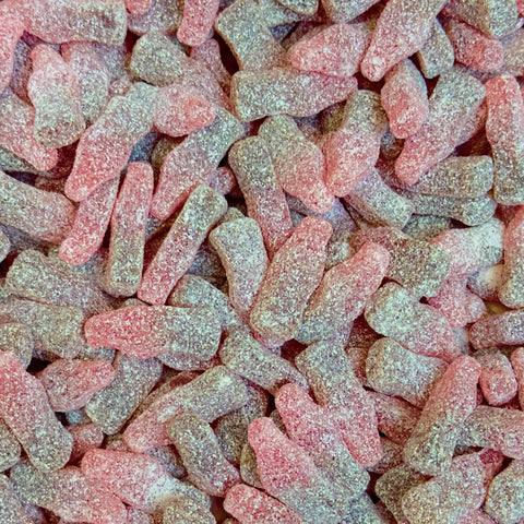Garrafas Coca Cola e Cereja Ácidas