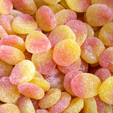 Bolinhas De Pêssego Açúcar
