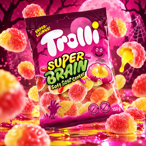 Trolli Super Brain Soft Sour Center