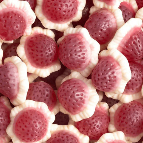 Morangos e Nata Recheados - GomaGoma