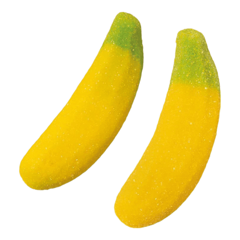 Bananas Gigantes Ácidas Recheadas - GomaGoma