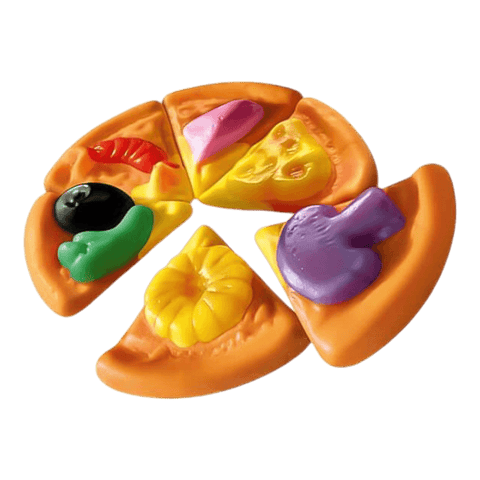Fatias de Pizza Recheadas - GomaGoma