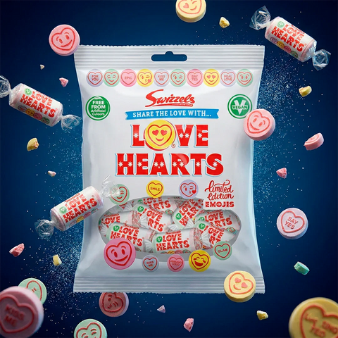 Swizzels Original Love Hearts Bag
