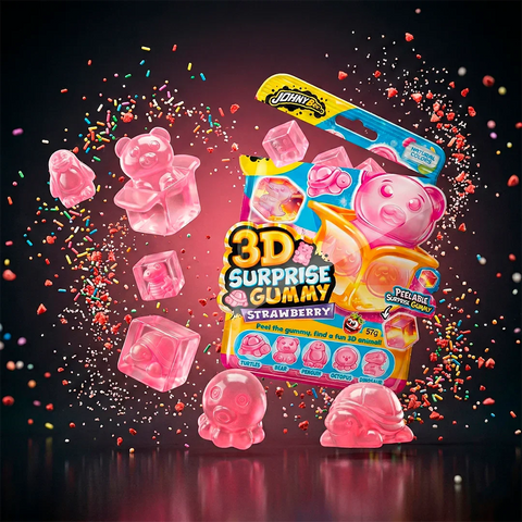 3D Surprise Gummy (Gomas Descascáveis)