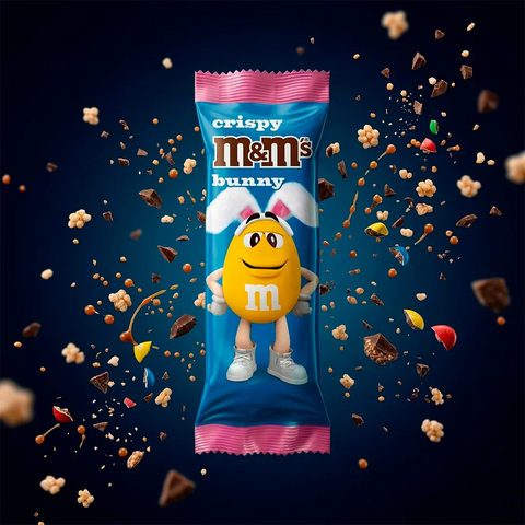 M&M's Crispy Bunny Chocolate