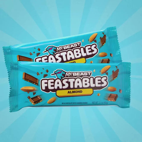 Mr. Beast Amêndoa (Feastables) - GomaGoma