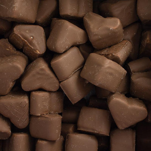 Corações Marshmallow Recheados de Chocolate - GomaGoma