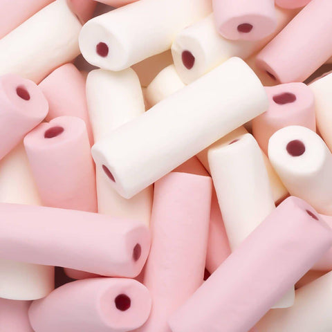 Marshmallow Recheados de Morango - GomaGoma