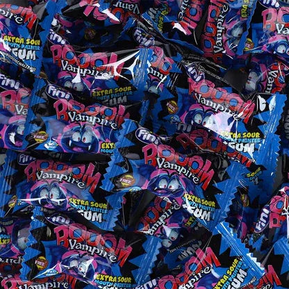 Pastilha Booom Vampire Super Ácidas e Pinta Línguas