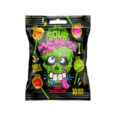 Sour Madness Sour Lollipop - GomaGoma