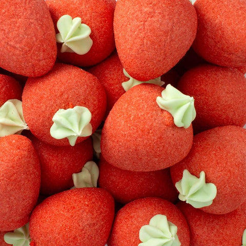 Morangos Marshmallow Recheados - GomaGoma
