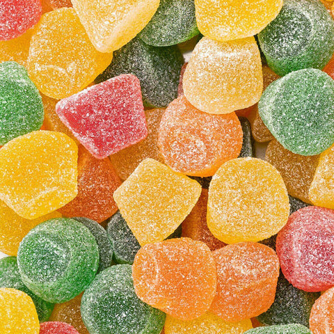 Jujubas Fruta Multicolor Açúcar - GomaGoma