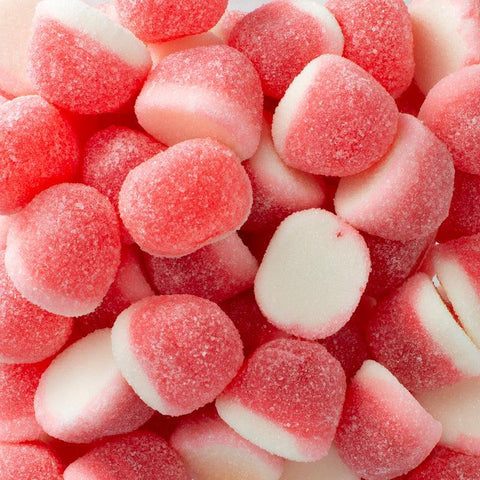 Beijinhos de Morango Recheados - GomaGoma
