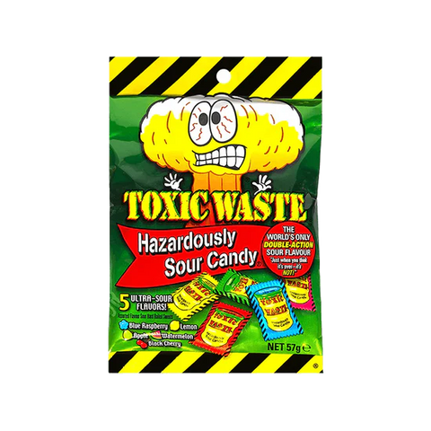 Toxic Waste Hazardously Sour Candy - GomaGoma