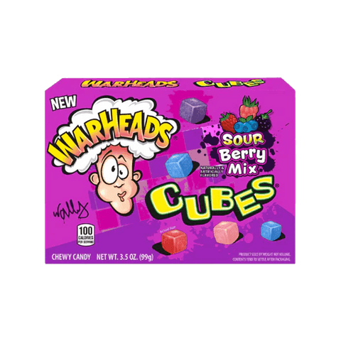 Warheads Cubes Sour Berry Mix CX - GomaGoma