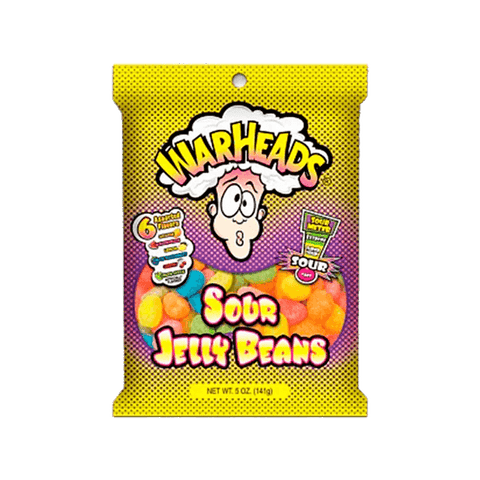 Warheads Jelly Beans Sour - GomaGoma