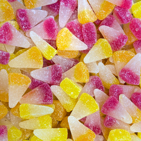 Frutas Tropicais Triangulares Ácidas Vegan
