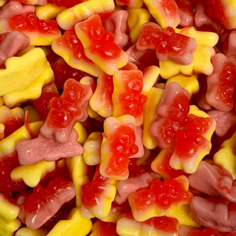Ursinhos Recheados Amarelo e Rosa
