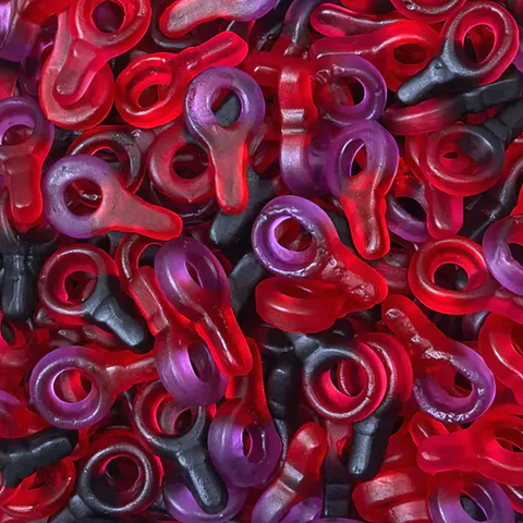Chupetas Frutos Vermelhos