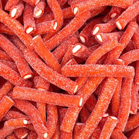 Mini Tubos Morango e Nata Ácido