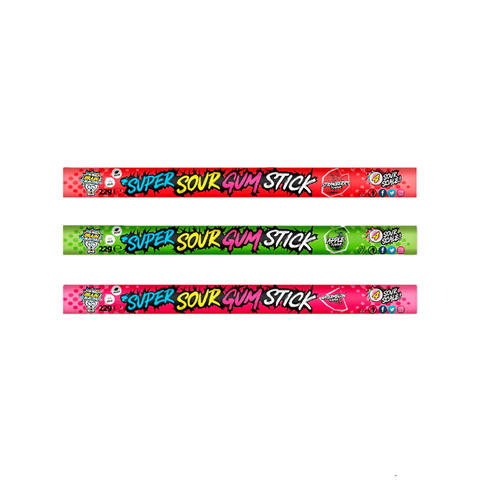 Brain Blasterz Sour Gum Stick (1 unid. Sortido)