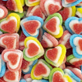 Corações Multicolor Açúcar - GomaGoma