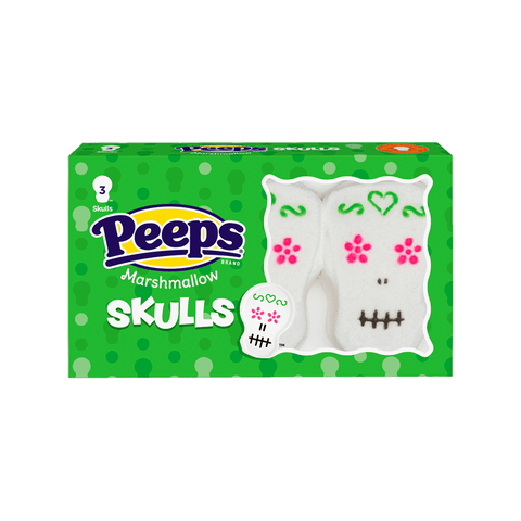 Peeps Marshmallow Skulls