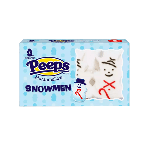 Peeps Marshmallow Snowmen