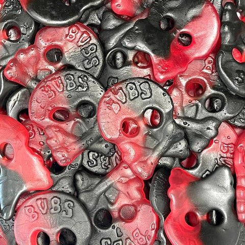 Bubs Framboesa e Licorice Skull