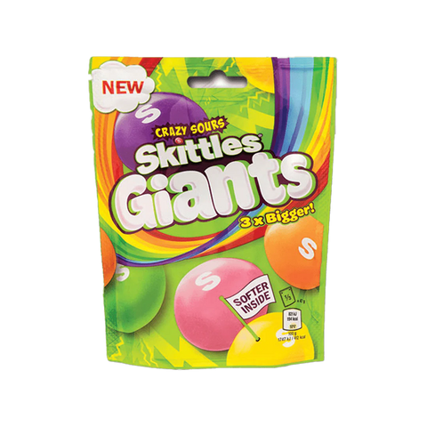 Skittles Giants Crazy Sours