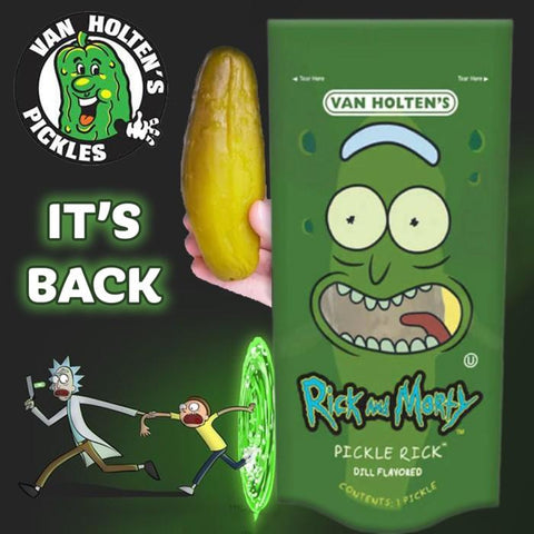 Van Holten's Rick And Morty Pickle - GomaGoma